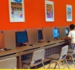 Kids' computer area