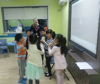 game time with students